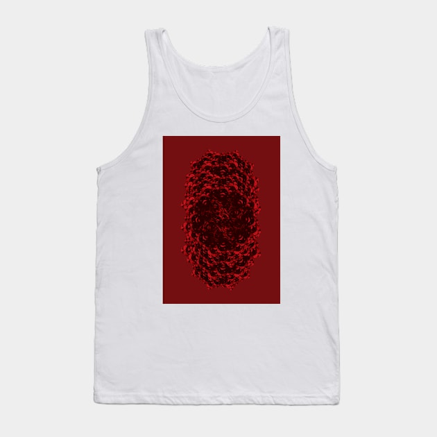 Physiological lion pattern design Tank Top by peachlovingkote